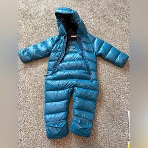 Patagonia Kids Blue Puffer Suit